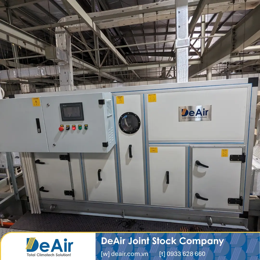 Chinh Phục Vi Khí Hậu Miền Tây: Lắp Đặt Máy Hút Ẩm Rotor Dezenno Cho Nhà Máy Dược Chuẩn GMP