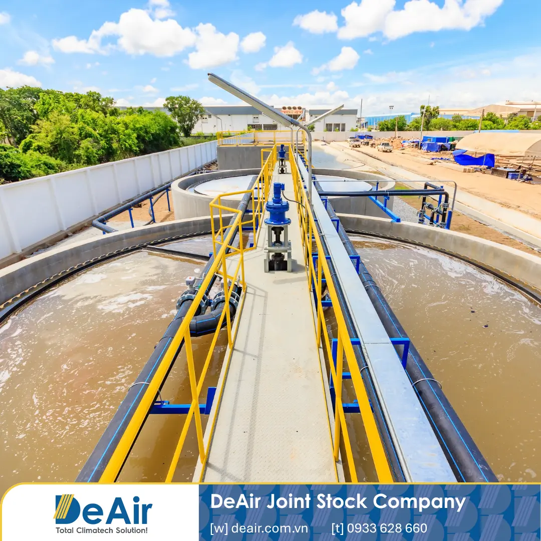 Hệ thống xử lý nước thải công nghiệp sinh ra bùn thải
