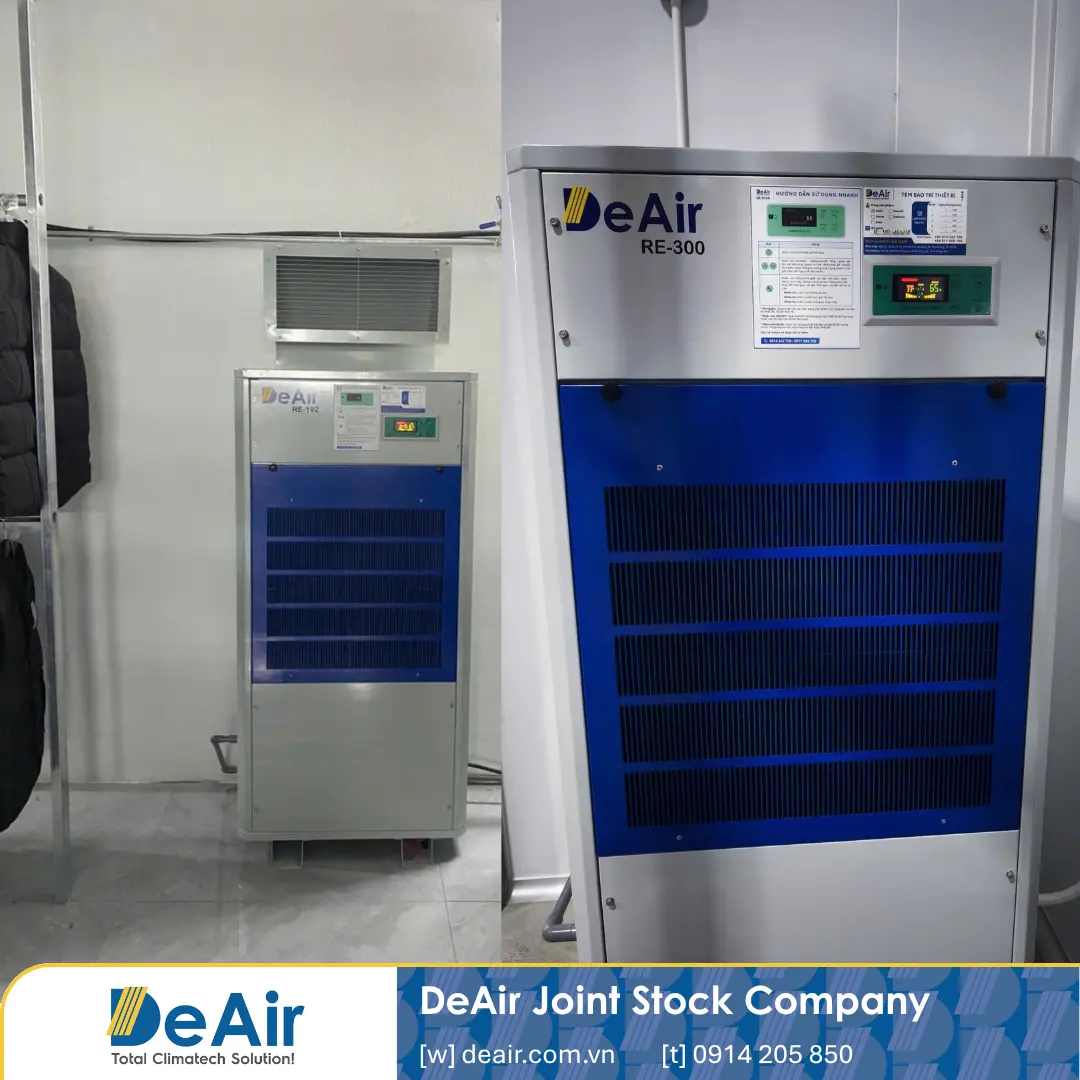 Máy hút ẩm heat-pump DeAir RE là giải pháp tiết kiệm năng lượng