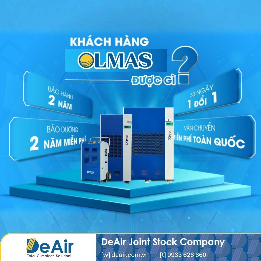 Olmas Dehumidifier Review: High-Quality, Cost-Effective Industrial Moisture Control Solution