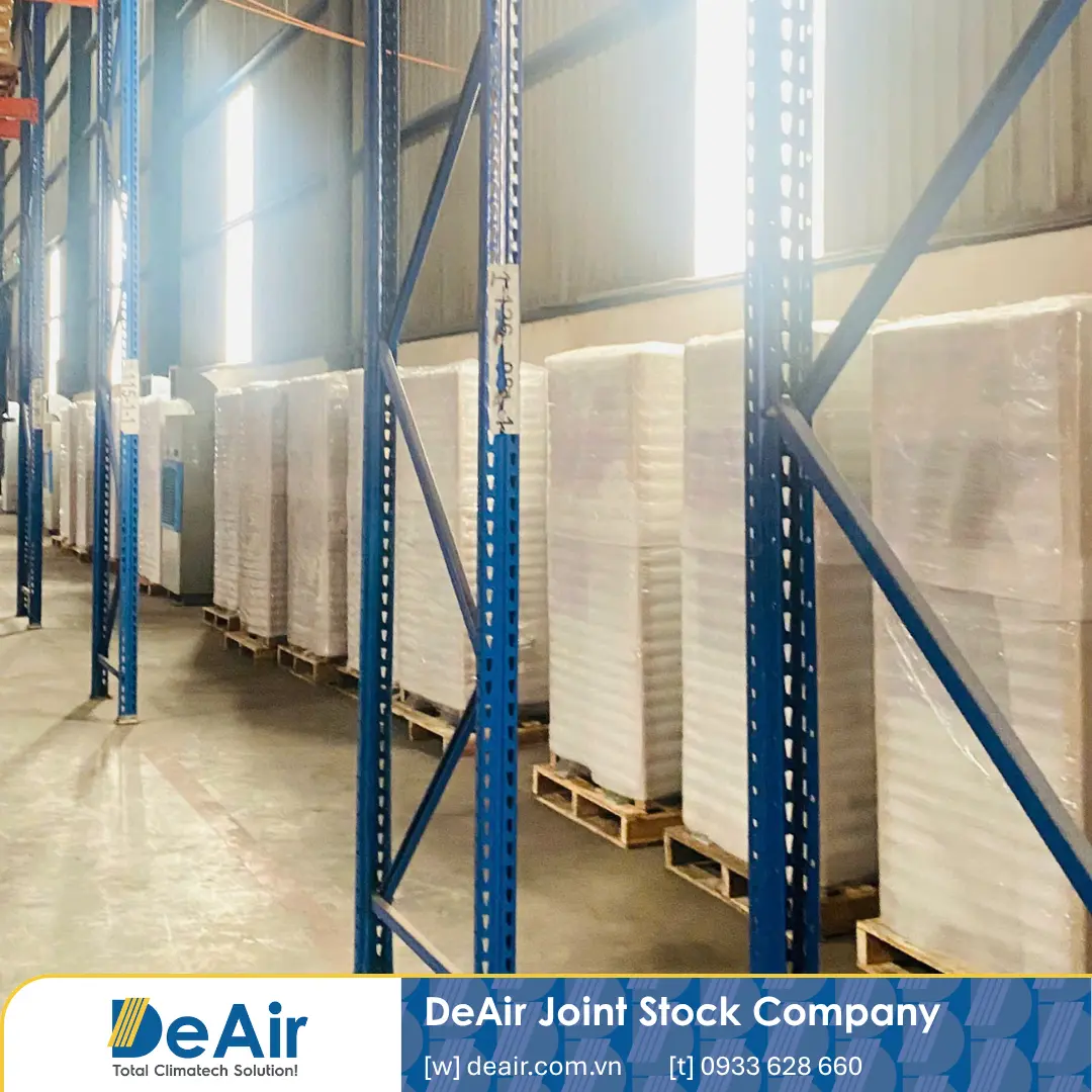 Máy hút ẩm công nghiệp DeAir.RE-300 được bàn giao