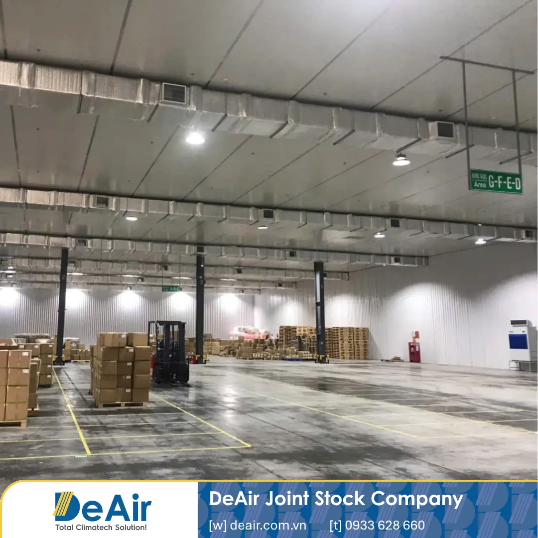 DeAir Delivers DeAir.RE-600 Heat-Pump Dehumidifiers for Electronic Components Warehouse in Hai Phong