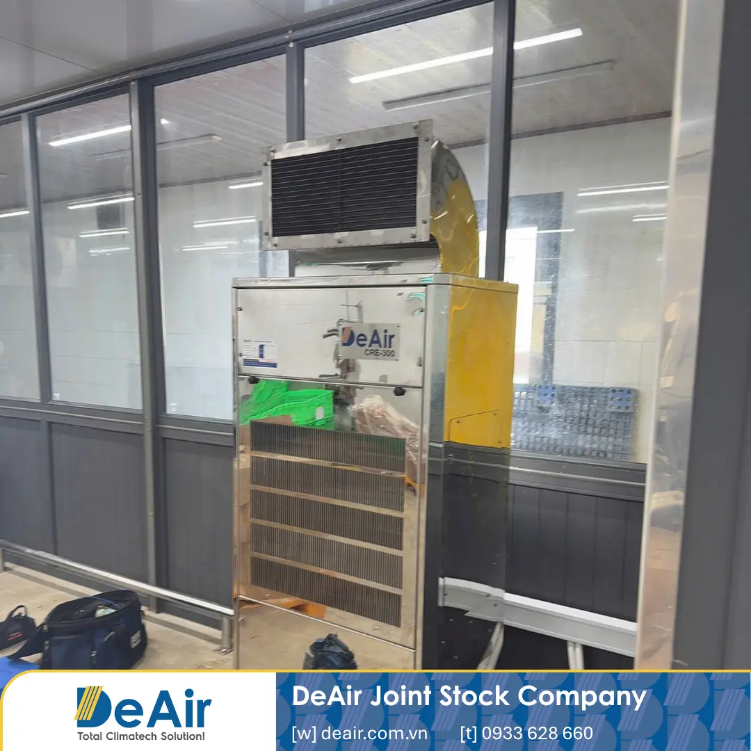 A "Tailor-Made" Dehumidification Solution for Spice Production Rooms: DeAir.CRE-300 Stainless Steel with External Control Cabinet