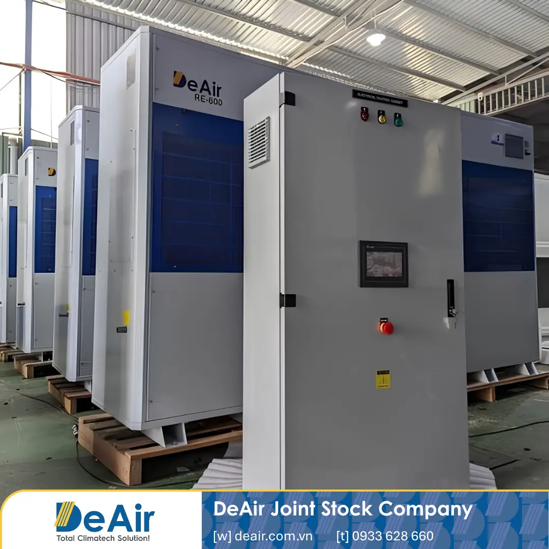 Premium Furniture Warehouse Project: DeAir.RE-600 Dehumidifier with PLC & BMS Integration
