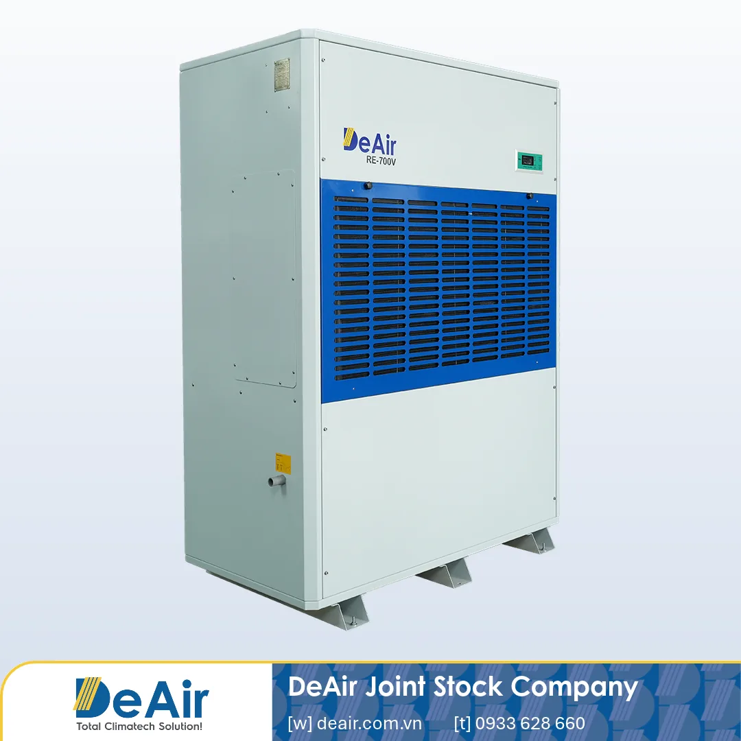 Máy hút ẩm Heat Pump DeAir.RE-700V sản xuất tại Việt Nam