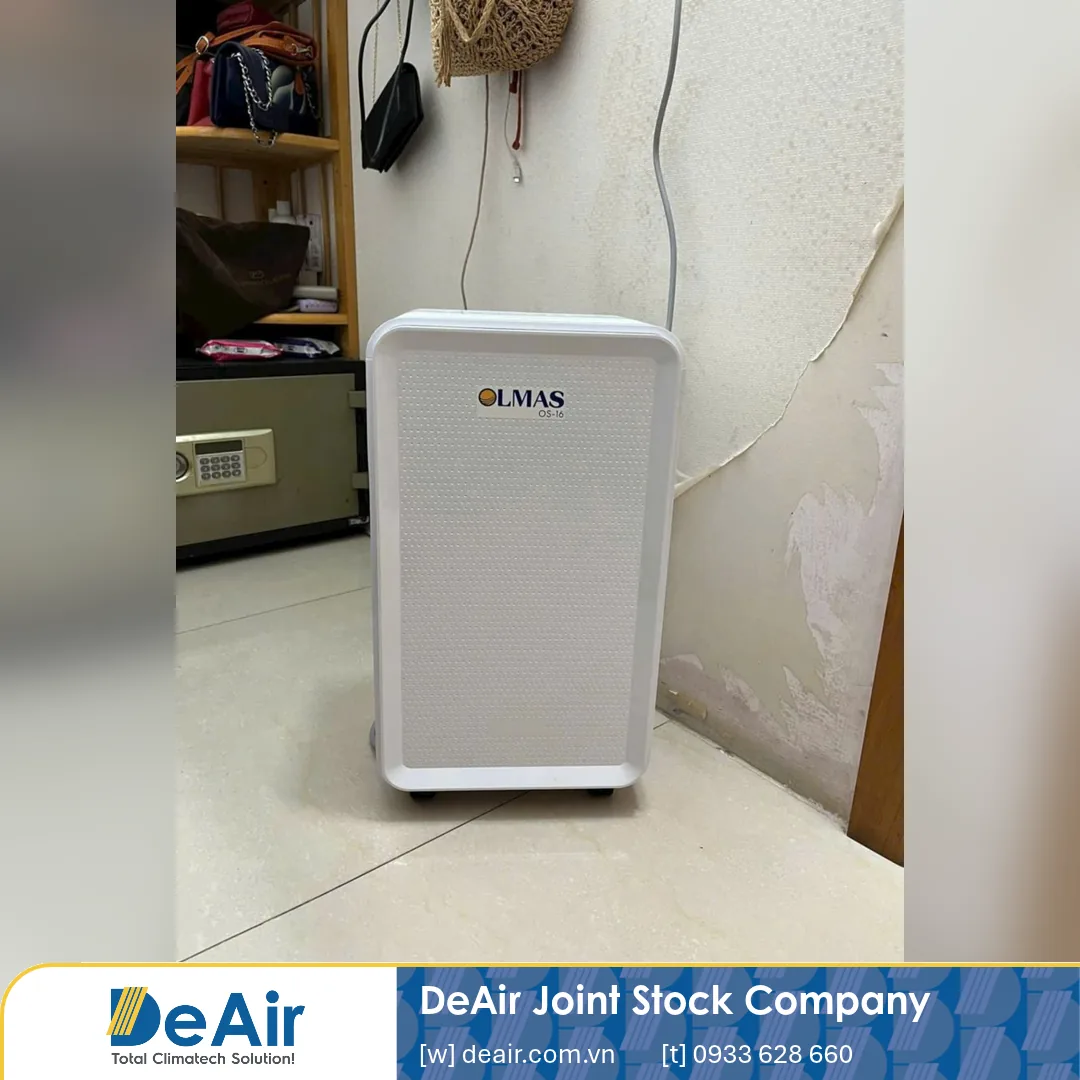 Olmas OS-16 dehumidifier for 20 – 40 m² rooms
