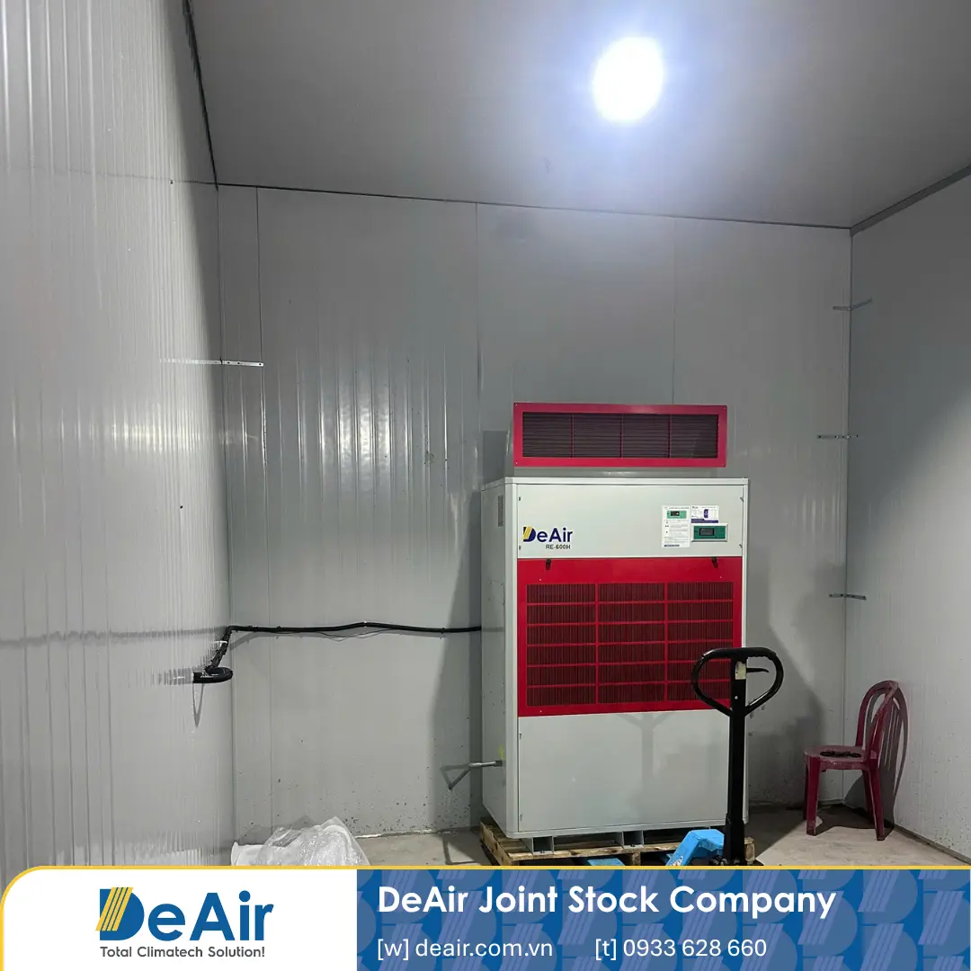 DeAir Bàn Giao 02 Máy Sấy Heat-Pump DeAir.RE-600H Cho Doanh Nghiệp Sấy Mây Tre Tại Long Hải
