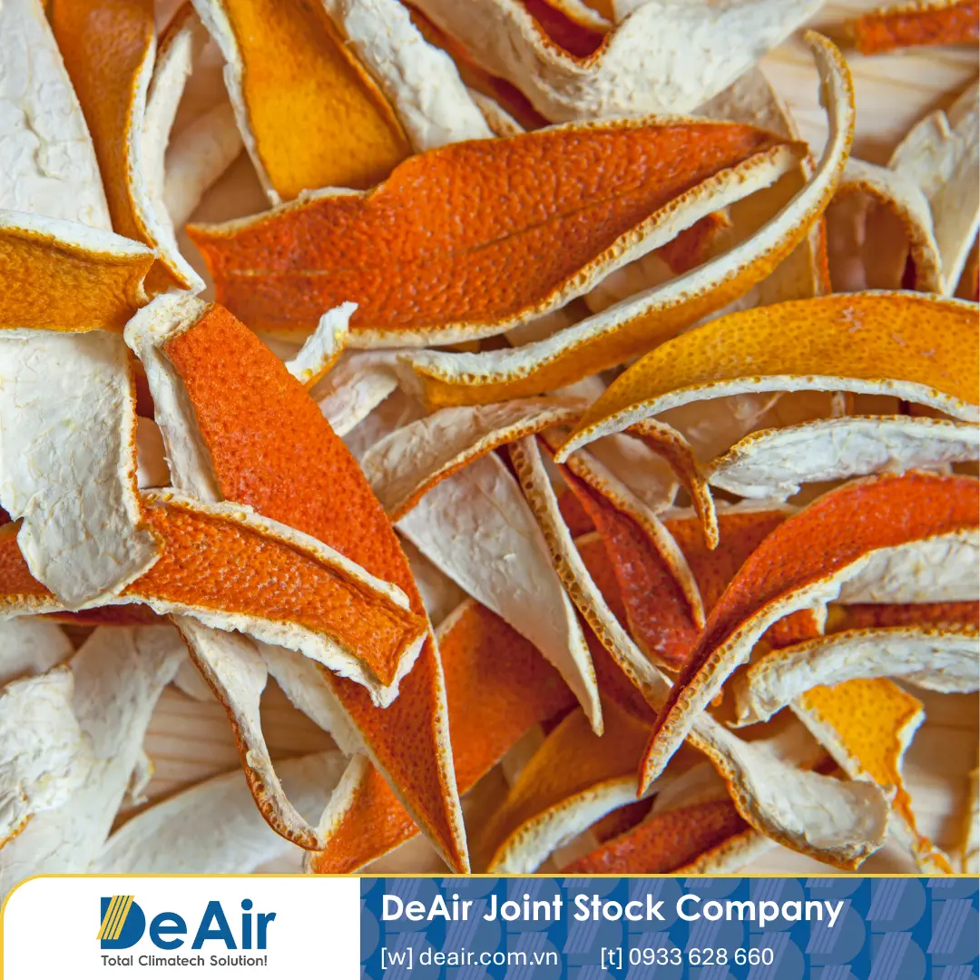 Standardized Orange Peel (Trần Bì) Drying Solution with Daxwell Heat-Pump Dryer: Energy-Efficient, Automated, Preserving Essential Oils