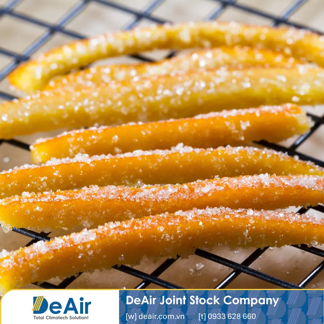 Sugar-coated dried orange peel