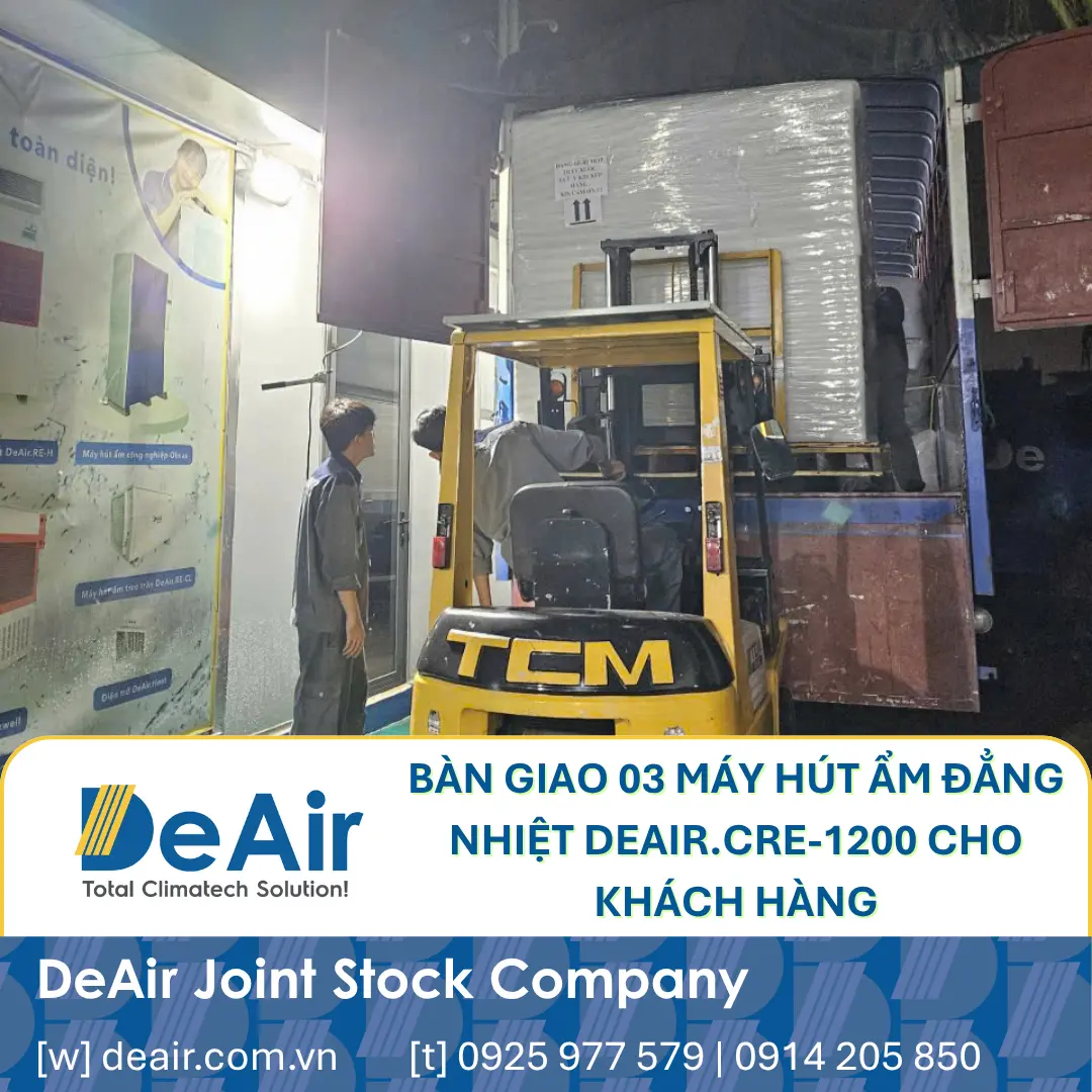 [Case Study] DeAir Custom-Builds "Monster" DeAir.CRE-1200 Isothermal Dehumidifier for Ninh Hoa Sugar Plant