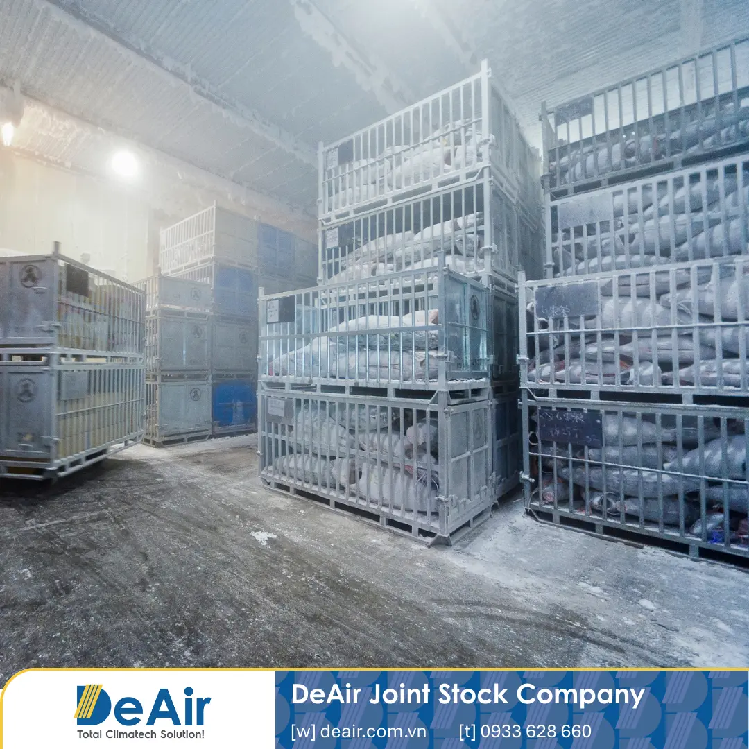 Giải Mã "Khắc Tinh" Của Băng Tuyết: Máy Hút Ẩm Rotor Dezenno Cho Kho Lạnh 2026