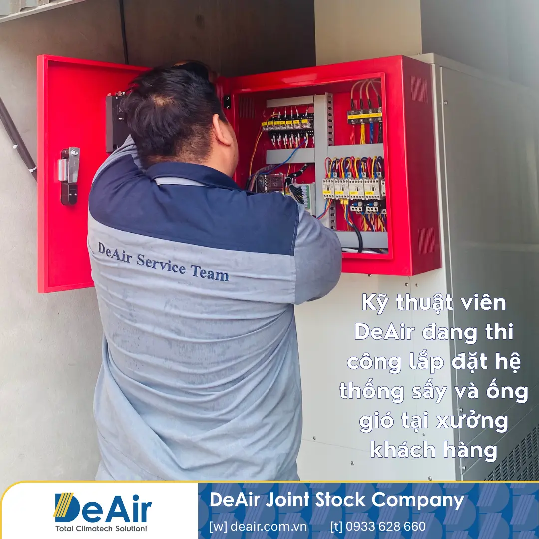 Nâng Tầm Thủ Công Mỹ Nghệ Ninh Bình: DeAir Lắp Đặt Hệ Thống Sấy & Bảo Ôn "Kép" (Daxwell & DeAir.RE-H)