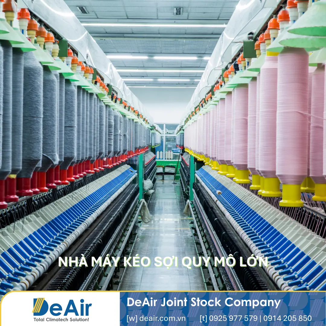 Cotton Spinning Machines & The Humidity Problem: When to Dehumidify, When to Humidify?