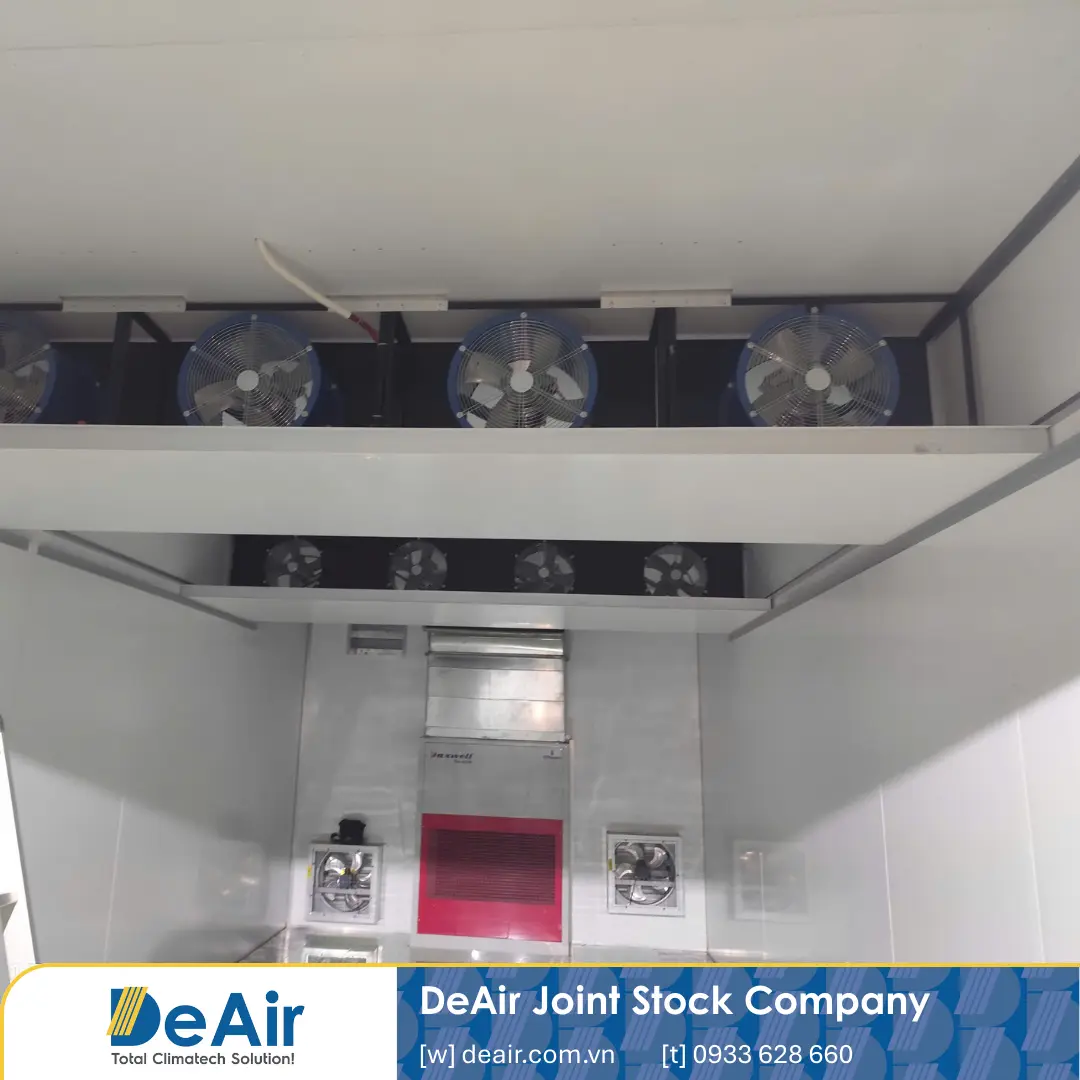 Close-up of the neatly and professionally installed Daxwell Heat-pump drying unit