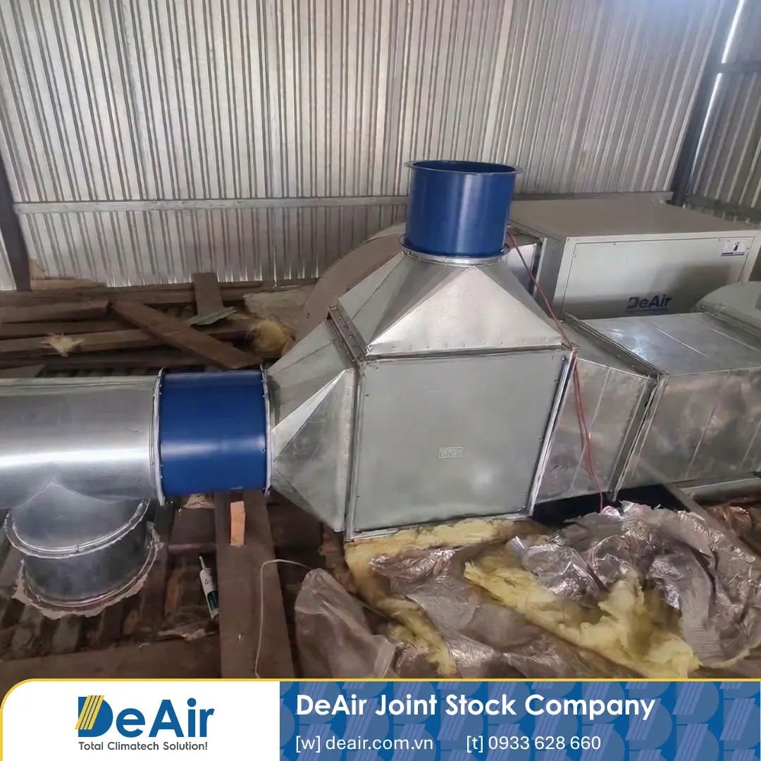 Real image of DeAir's wood drying project using a Heat-pump system in Ho Chi Minh City