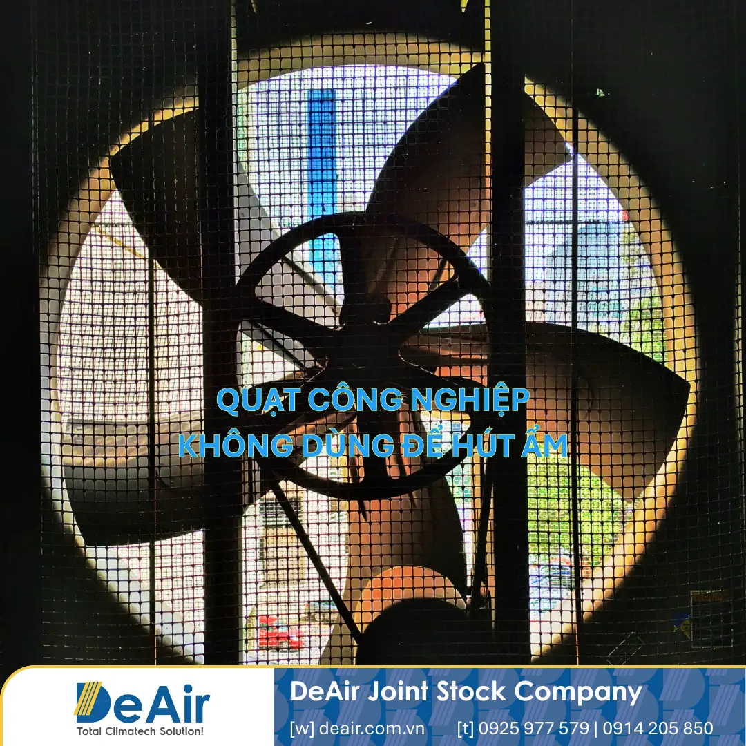 "Industrial Dehumidifier Fan": Does It Really Exist? Why Factories Need DeAir Heat-Pump Dehumidifiers?