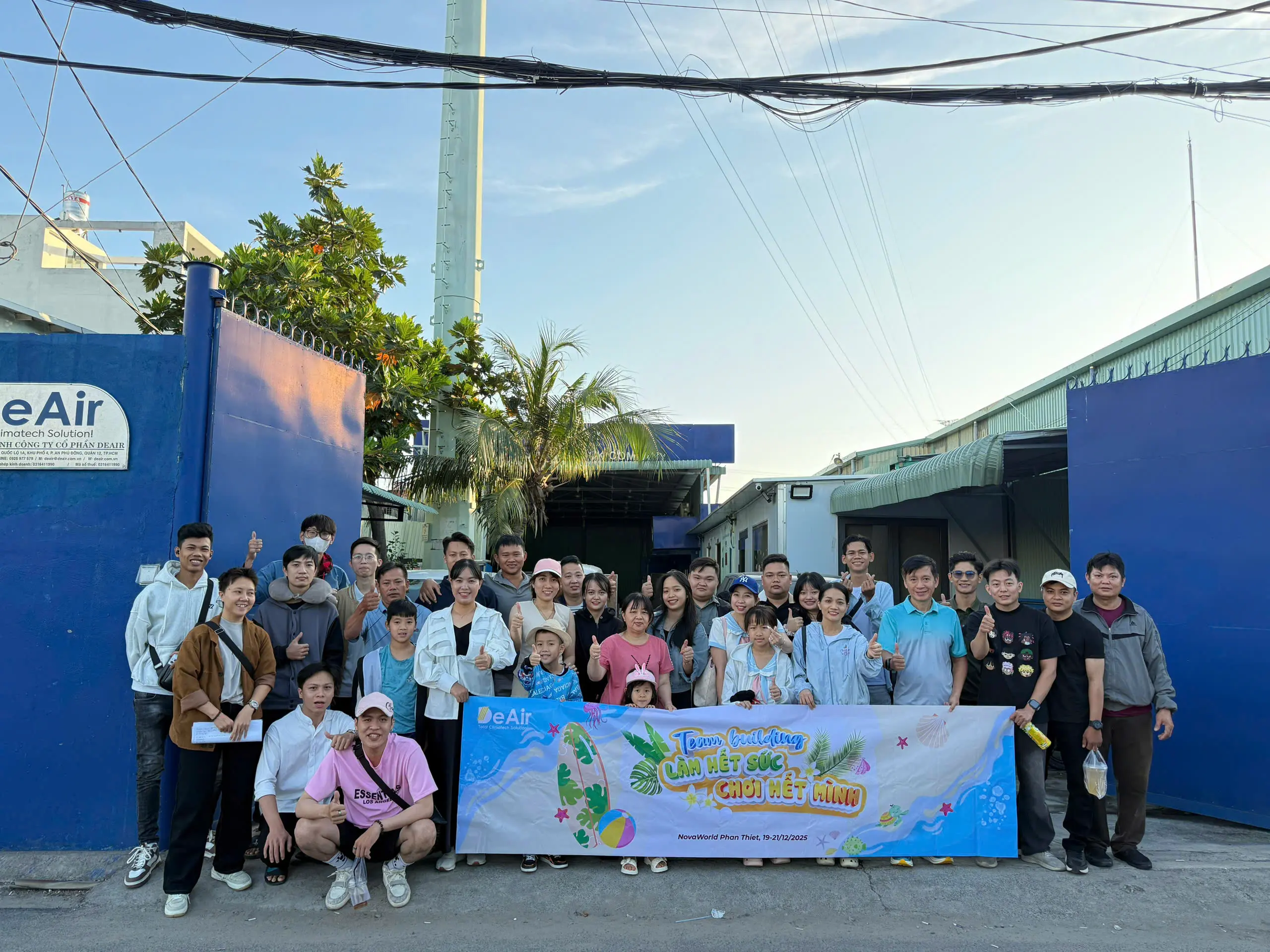 DeAir Team Building 2025: 5-Year Journey & "Winter Isn't Cold" at NovaWorld Phan Thiet