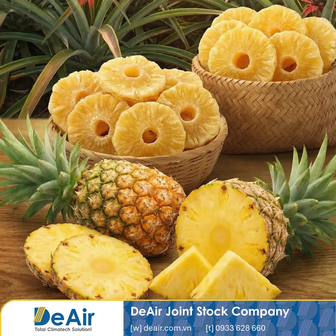 The Secret to Producing Golden, Enzyme-Rich Soft-Dried Pineapple with Daxwell Heat-Pump Dryers