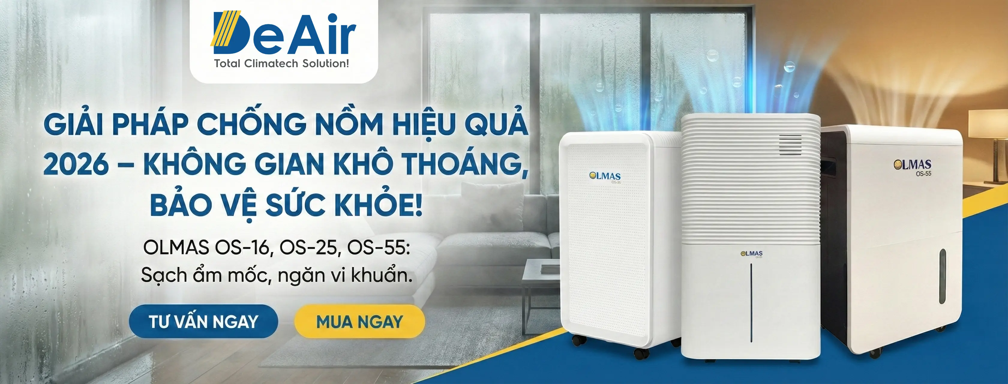 Máy hút ẩm dân dụng cho mùa nồm Máy hút ẩm dân dụng cho mùa nồm