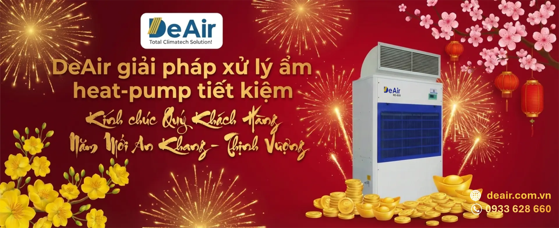 Chúc mừng năm mới 2026 - DeAir