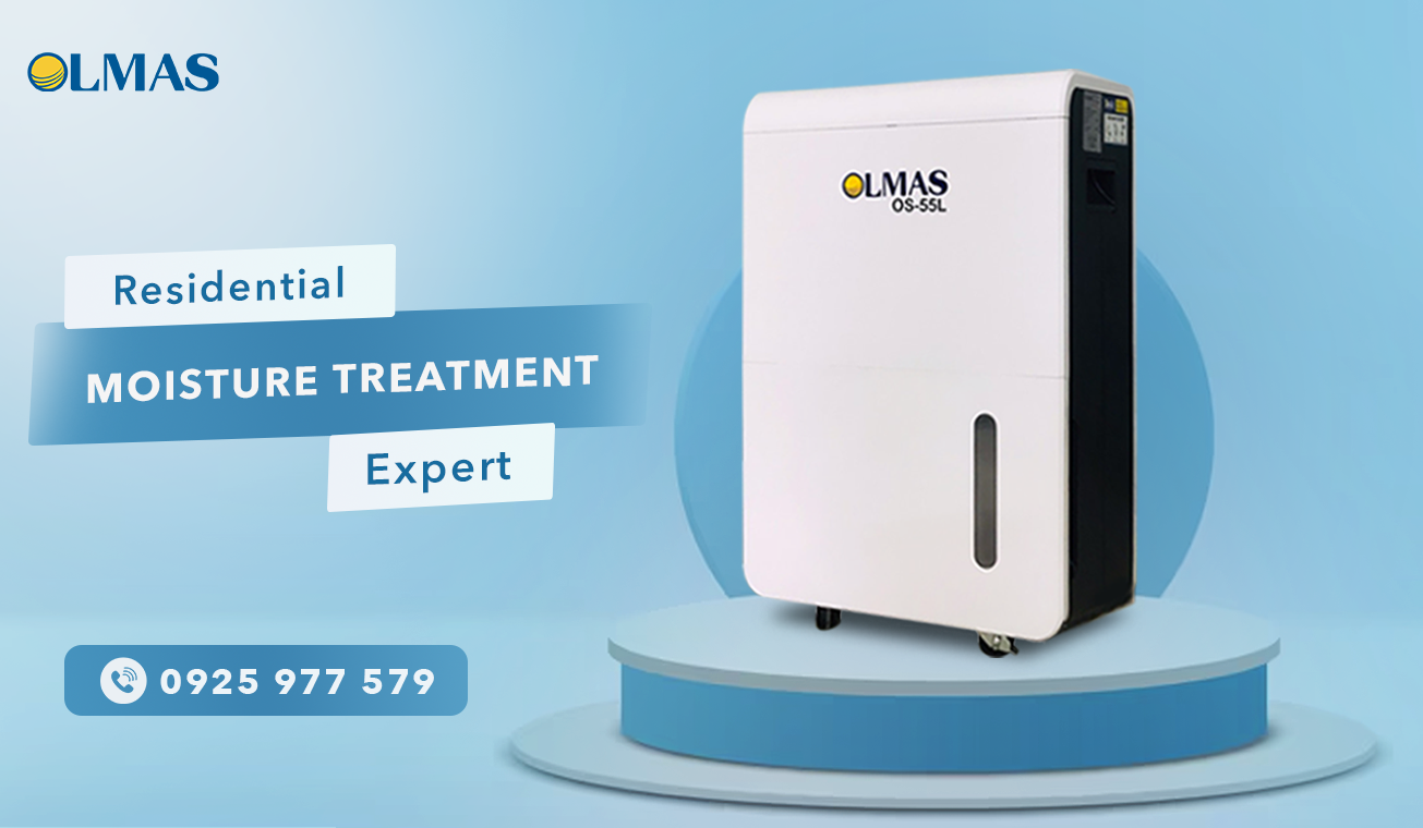 Olmas Dehumidifiers: Moisture Treatment Experts for your home