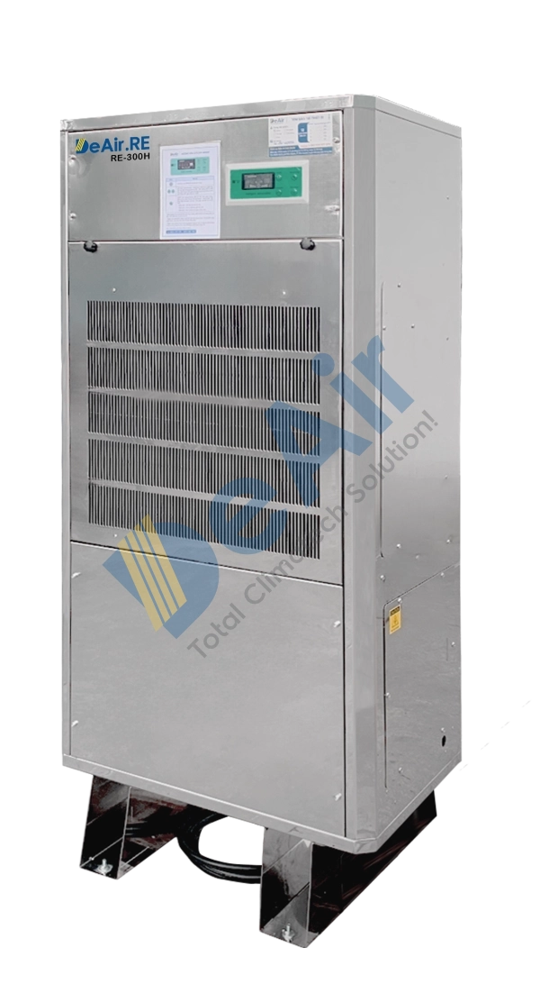 Heat-Pump Stainless Steel Dehumidifier DeAir.RE-300H